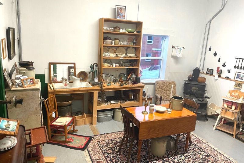 Grandma's Kitchen exhibit